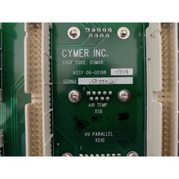 Cymer 06-05198-00A Interface Board